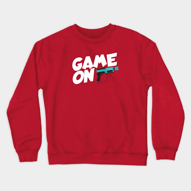 Lasertag game on Crewneck Sweatshirt by maxcode